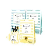 【Farcent 法頌】衣物香氛袋-小蒼蘭英國梨/鼠尾草海鹽/真我星夜(3入/盒)