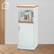 1.5尺塑鋼電器櫃 單門一拉盤 廚房櫃 餐櫥櫃 防水塑鋼家具(附插座)【巧沐家具】