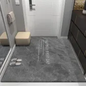 【專業客製化地毯】 入戶門地墊大門門口蹭腳墊子大理石防滑入門地毯高端進門腳墊輕奢
