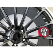 【五股實體門市】全新 正美國 AG M615 17吋 M615 平光黑 旋鍛鋁圈 輕量化