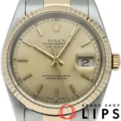 【DOKODEMO】勞力士 Datejust 男士腕錶 16233(T) K18YG/SS顏色錶殼 1996 年產，成色極佳 [二手]