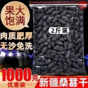 🔥百草坊【臺灣出貨】無干燥劑新貨批發價桑椹幹新邊界新疆桑葚果乾零食正品批發