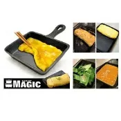 川山岳海 [ MAGIC ] 迷你系列鑄鐵玉子燒煎盤 / 荷蘭鍋 平底鍋 / 公司貨 RV-IRON 030-5