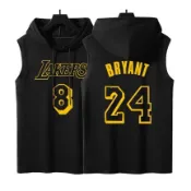 💖黑曼巴柯比Kobe Bryant科比帽T無袖連帽T恤上衛衣💖NBA球衣湖人隊運動衣服棉T籃球衣大學T男女T背心服飾A8