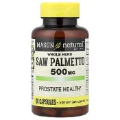 【iHerb】Mason Natural, 全草本鋸棕櫚木，500 毫克，90 粒膠囊