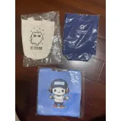 [活動贈品] 帆布手提袋 飲料提袋  購物袋 /爽爽貓/中冠資料/新立資訊