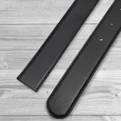 【CH-BELT 銓丞皮帶】有尾孔男紳士皮帶 無帶頭 單賣帶身寬2.9CM(黑)