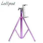 Lollipod 自拍樂三腳架附平板夾具-晶石紫   (Faith LP-TS1第三代)