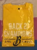 CPBL 2015總冠軍賽 中信兄弟紀念T恤(黃) XL