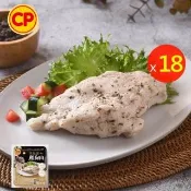 【卜蜂】輕奢美味 即食雞胸肉-黑松露 超值18包組 共36片(220g/2片/包_團購美食.居家料理.露營野餐)