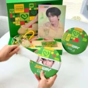 🎁張凌赫聯名三明治新款周邊光柵大卡 流沙包掛撕拉大吧唧 卡片二創生日禮物