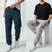 【毒】 三色 Puma 棉長褲 刷毛 刺繡logo 慢跑褲 縮口 修身 彪馬 長褲 棉褲 #1638