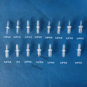 【台灣出貨】直通塑膠接頭穿板直接頭軟管變徑接頭寶塔塑料接頭二通轉接頭雙通 熱賣