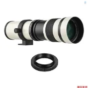 相機 MF 超級遠攝變焦鏡頭 F / 8.3-16 420-800mm T2 安裝座 帶 AI-mount 轉接環通用