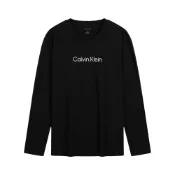 (店+)【CALVIN KLEIN】CALVIN KLEIN Jeans 休閒通勤字母印花打底衫長袖情侶款T恤 男女同款 含禮盒裝