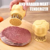 洛陽牡丹 敲肉錘松肉針家用豬扒牛排嫩肉針肉類扎眼入味器廚房針孔斷筋工具