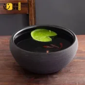 免運 公司貨 可開發票 陶瓷花盆 景德鎮陶瓷 陶瓷魚缸養金魚盆烏龜缸睡蓮碗蓮缸荷花盆客廳擺件創意復古風水缸工廠現貨直銷 售後保障 全館免運 特惠/工廠直銷 店長新品推薦 5s1220