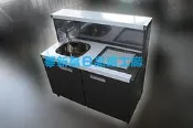 ◎《華新烏日高鐵工廠》◎【水槽 瀝水盤 木門冷飲工作吧台】咖啡店 冷飲 飲料 裝潢