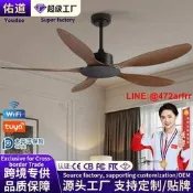 吊扇 工業風吊扇 靜音遙控吊扇 大風量 變頻省電 餐廳客廳適用 簡約復古 吊頂電風扇