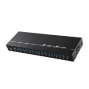 易控王 工業級 USB3.0 16埠集線器 16Port Hub(40-732-05)