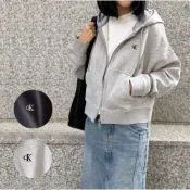 (店+)【CALVIN KLEIN】CK Calvin Klein 女生外套 連帽外套