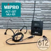 【現貨】MIPRO腰掛式無線發射器 ACT-32T發射器 MU-101頭戴耳掛麥克風 MU-53L領夾麥克風