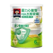 (店+)【QUAKER 桂格】桂格 愛力心敏智HA水解麥精700g-綜合水果口味