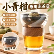 臺灣現🏆貨【小青柑】專用泡茶壺沖茶器耐熱茶具茶漏水分離公道杯無孔過濾器uoi