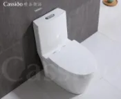 Cassido 0-805 雙孔超漩雙龍捲式沖水單體馬桶