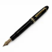 【DOKODEMO】品相極佳 ▼MONTBLANC萬寶龍復古 Meisterstück 149 14K F 尖 70 年代 白星鋼筆 黑金 德國製造 男士