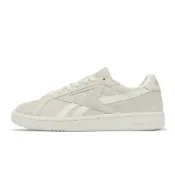 Reebok 休閒鞋 Club C Grounds UK 女鞋 米 灰 復古 麂皮 低筒 [ACS] 100220809