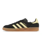 adidas 休閒鞋 Gazelle Indoor 男女鞋 黑 鵝黃 膠底 麂皮 復古 愛迪達 [ACS] IG4999