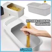 Microwave Noodles Pasta Spaghetti Cooker Drain Box for Kitch
