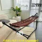 越南進口BAN MAI黑色加厚支架戶外吊床  網床折疊調節自駕床  