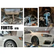 小亞車燈＊全新 三菱 FORTIS LANCER IO 專用 避震器 日本 KYB SR 藍筒 N-SR 藍桶