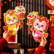 🧧新年馬年大門對貼🧧過年裝飾 過年春聯 新年吊飾 馬年門貼 2026 新年佈置 創意春聯 新年裝飾 過年佈置 過年紅
