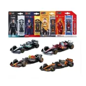 (店+)164 F1模型車 2025 麥拉倫 法拉利 紅牛 賓士AMG 一級方程式 掛卡 玩具車