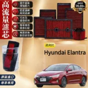 16-21年式 現代Hyundai Elantra 高流量空氣濾心AD CN7 高流量空氣濾芯 空濾 空氣格 高流量濾網