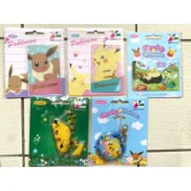 寶可夢悠遊卡-春天 伊布 皮卡 寶可夢造型悠遊卡 透明QQ-春天款 睡眠皮卡丘