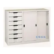 (店+)『昱陽傢俱』鐵櫃H型4*3尺邊七抽屜/一般/公文櫃/書櫃/收納櫃/抽屜櫃/櫃子/全新品【指送桃園以北】