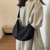❤️爆款熱推❤️餃子包防水牛津布 包包 大容量包女餃子 斜 挎包  新款百搭休閒運動單肩通勤
