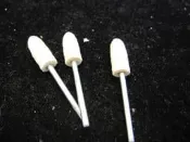 有柄羊毛輪 羊毛輪直徑4MM  6MM  柄徑:2.34MM