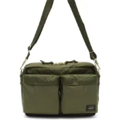 (店+)【YOSHIDA & COMPANY PORTER】日本PORTER Force 軍事風格防水斜肩包S 機能尼龍側背包 男女通用 855-05457