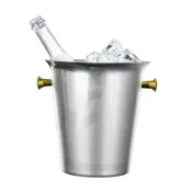 (店+)冰酒桶5L 酒吧冰桶 啤酒冰桶 派對必備 保冰桶 紅酒冰桶 派對冰桶 香檳桶 冰鎮桶 葡萄酒冰桶 5-SUSBK5LGH