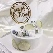 檸靜的夏天 生日蛋糕  客製 造型 手繪 母親節4 6 8 吋  宅配