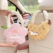 車載紙巾盒掛式汽車抽紙盒 面紙盒紙巾盒 創意水果車用椅背紙巾掛帶車內裝飾用品 卡通面紙盒 車用紙巾盒 衛生紙盒