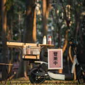 居士嚴選上新電動車后備箱夜市專用擺攤箱架子后尾木箱折疊便攜電瓶車神器冰粉限定