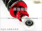 民益車業 懸吊智杰 GJMS GP5-RTX 倒掛三角氣瓶後避震器新勁戰雷霆王新戰將 超5 G5 RACING ADDRESS BWS X-HOT RSZ NEW FIGHTER