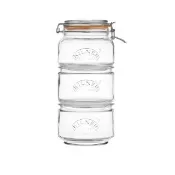 【KILNER】可堆疊式密封/儲存罐(3入套組)