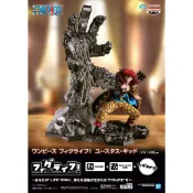 🔥鹿本🔥全新 日版 景品 BANPRESTO 海賊王 Figlife! 尤斯塔斯·基德 迴紋針架 公仔 模型